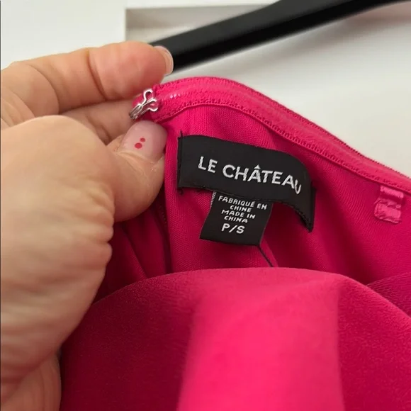 Chateau Pink Ruffled Mini Dress - Picture 3 of 3